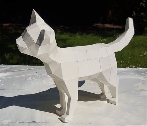 papercraft patron gratuit à imprimer.